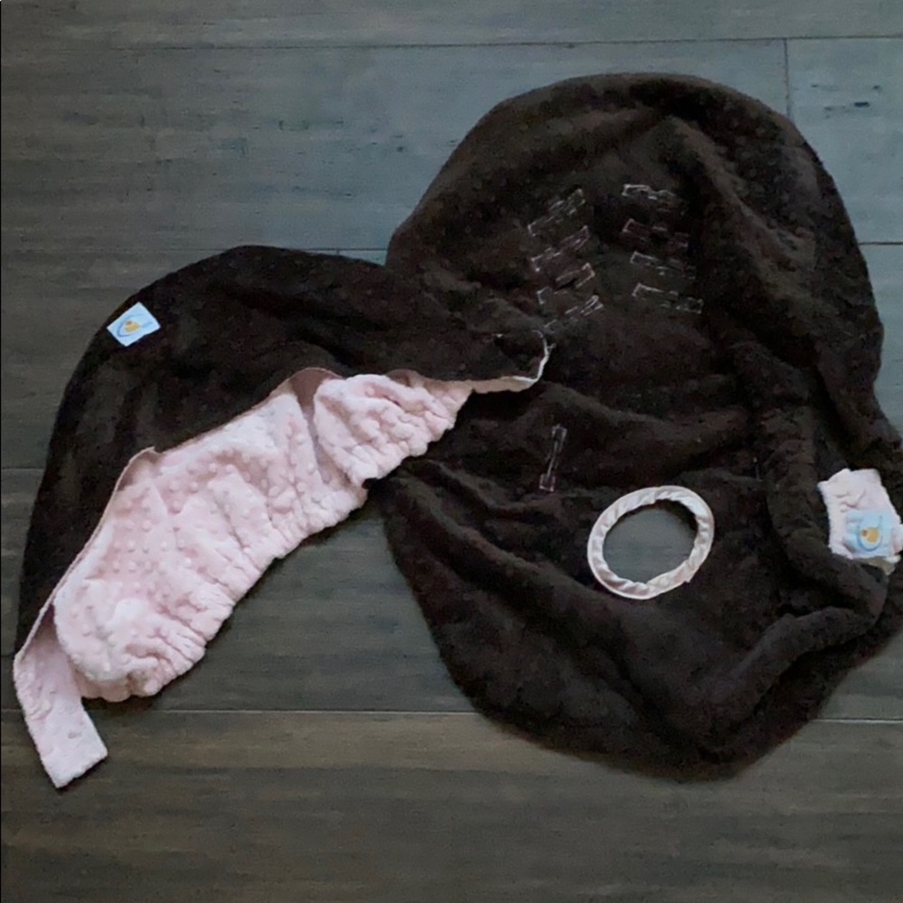 Reversible Minky Carseat Cover & Hood